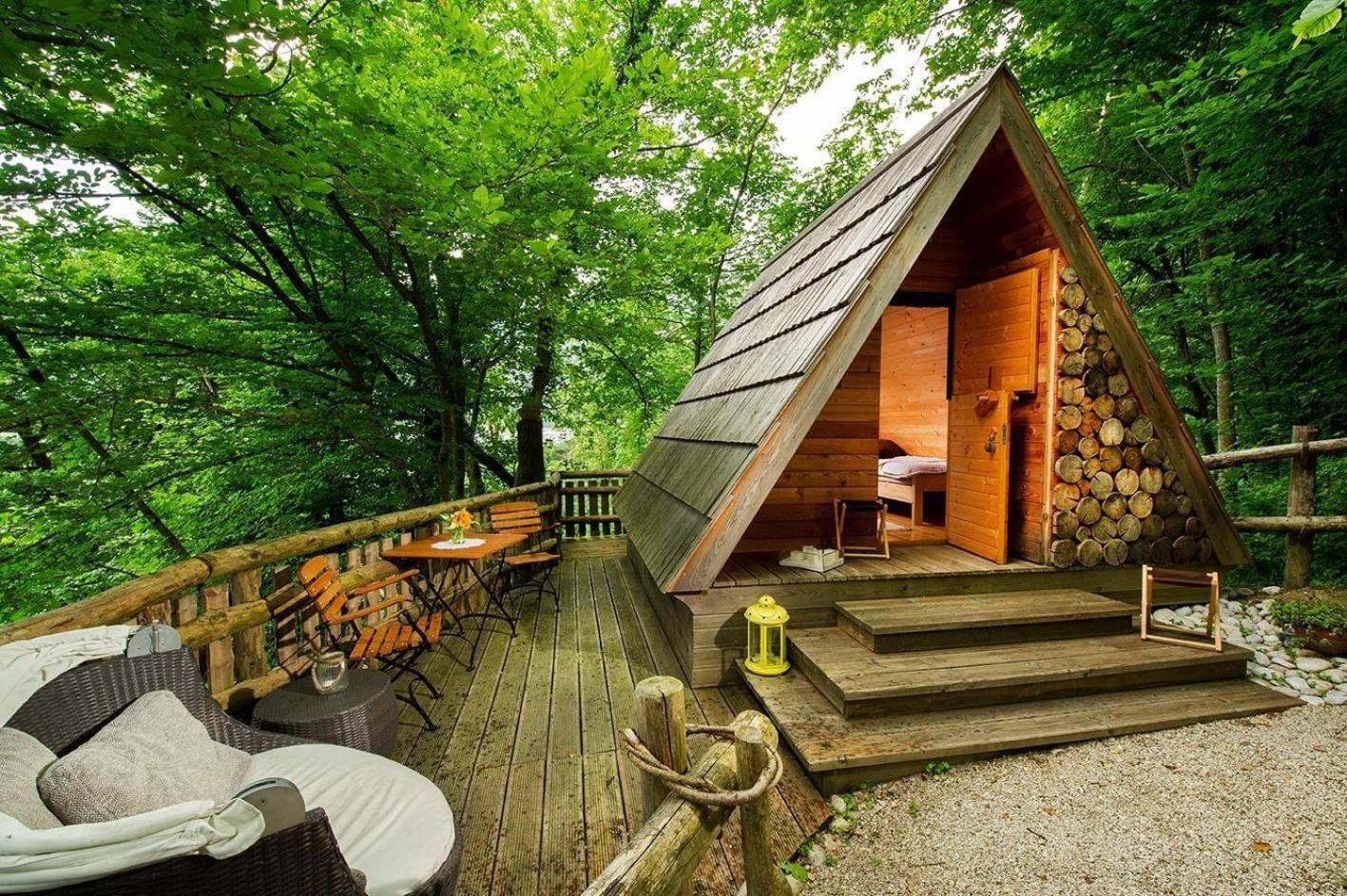 Glamping Savinja Hotel Ljubno Exterior photo